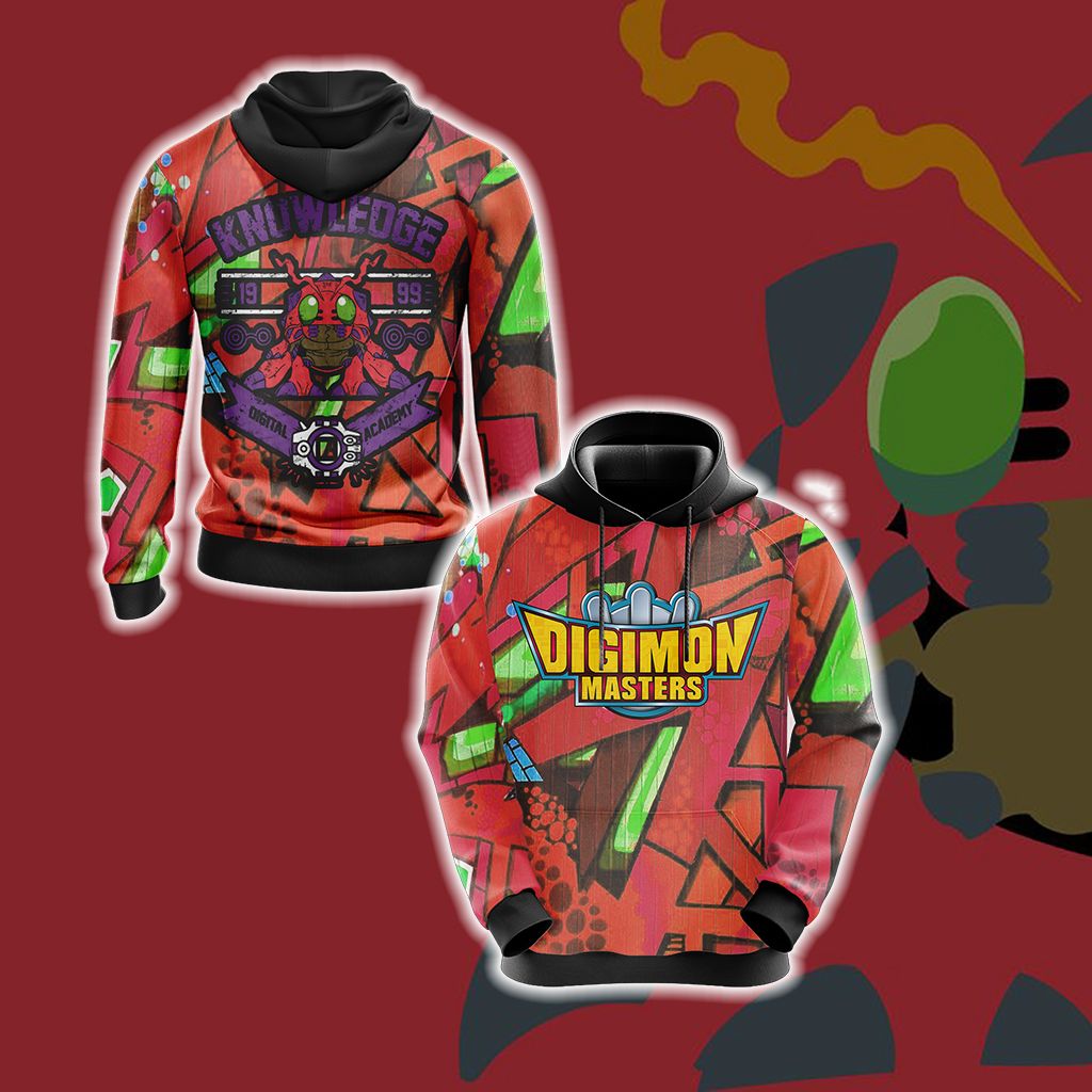 Digimon Master Knowledge Unisex 3D T-shirt Hoodie