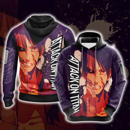 Attack On Titan New Version 3D T-shirt Hoodie