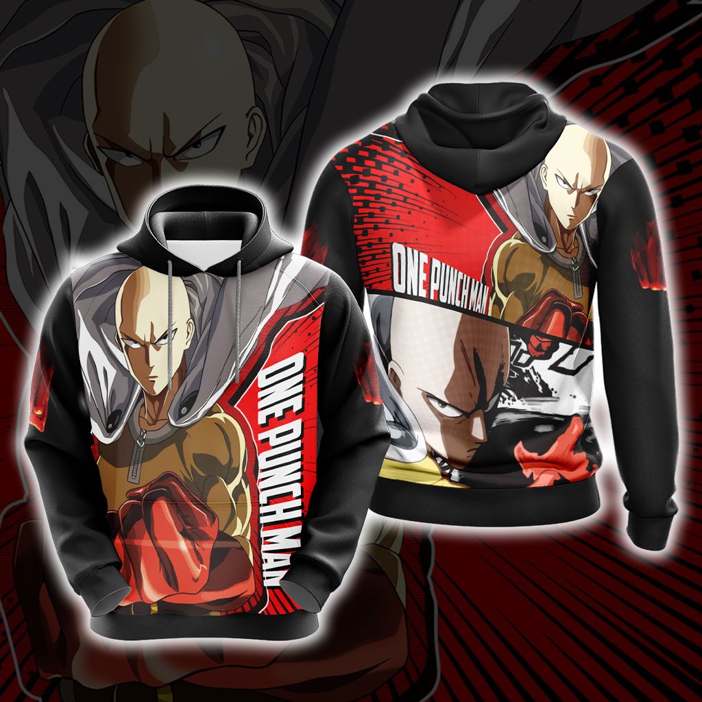 One Punch Man Saitama New Look Unisex 3D T-shirt Hoodie