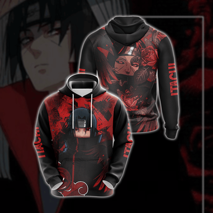 Naruto - Uchiha Itachi Unisex 3D T-shirt Hoodie