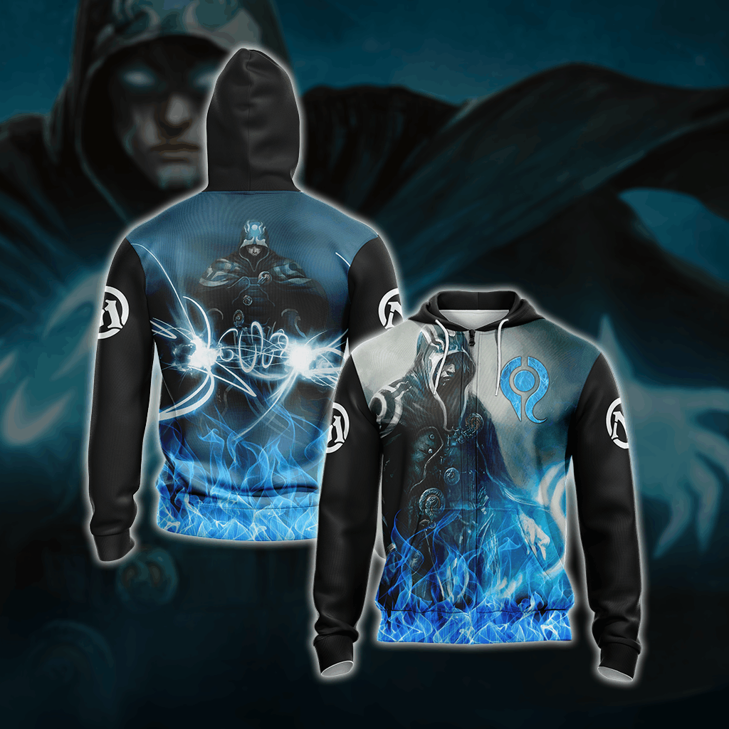 Magic: The Gathering Jace Unisex 3D T-shirt Zip Hoodie