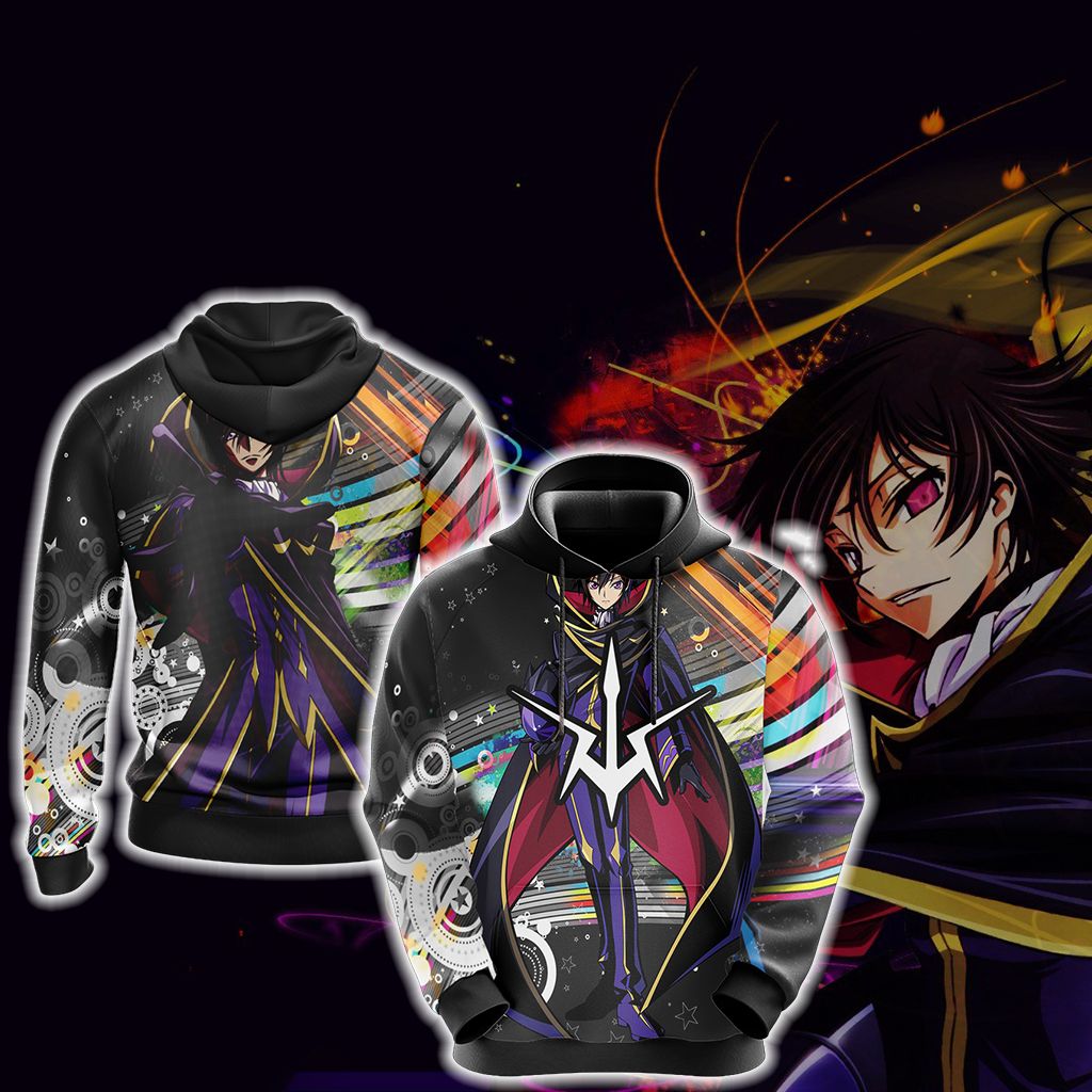 Code Geass Lamperouge Lelouch New Unisex 3D T-shirt Hoodie