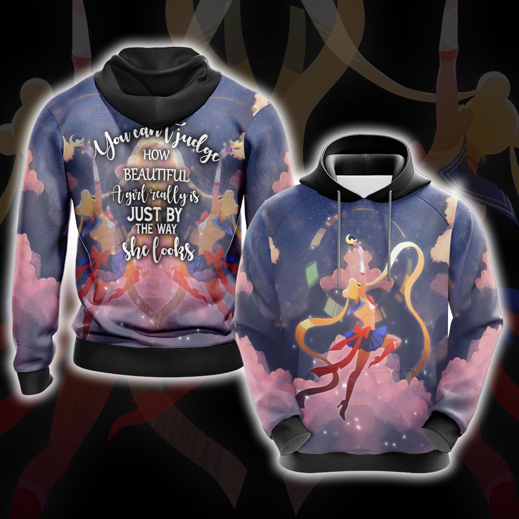 Sailor Moon New Version 2 Unisex 3D T-shirt Hoodie