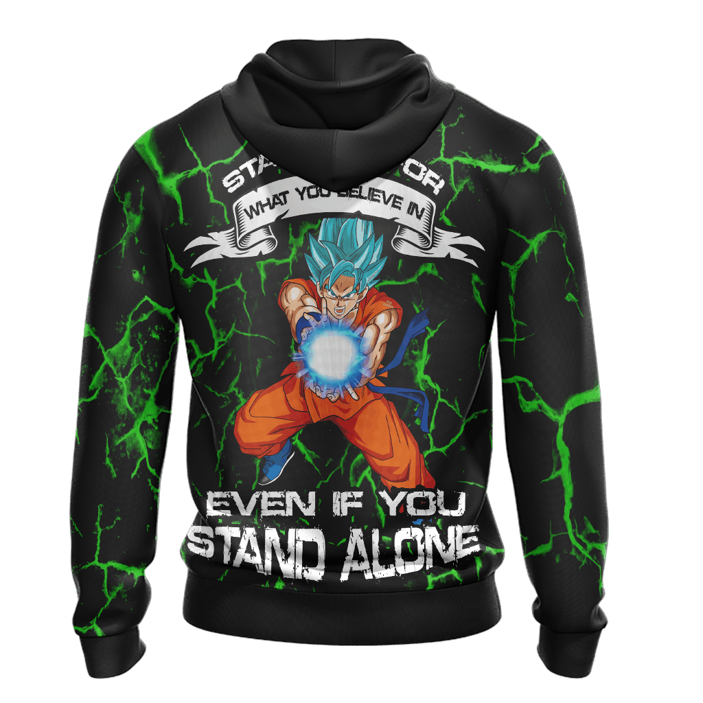 Goku - Stand Up For What You Believe Unisex 3D T-shirt