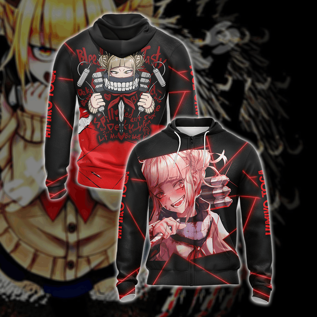My Hero Academia - Himiko Toga New Unisex 3D T-shirt Zip Hoodie