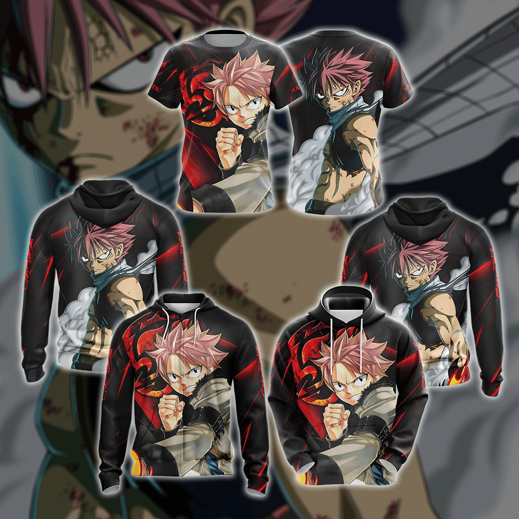 Fairy Tail - Natsu Dragneel Version 2020 Unisex 3D T-shirt