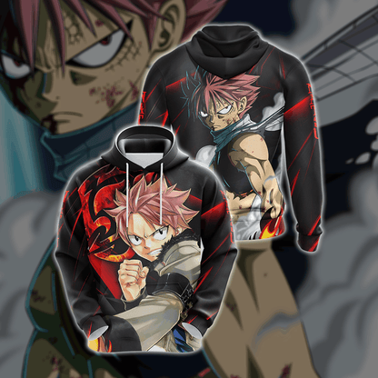 Fairy Tail - Natsu Dragneel Version 2020 Unisex 3D T-shirt Hoodie