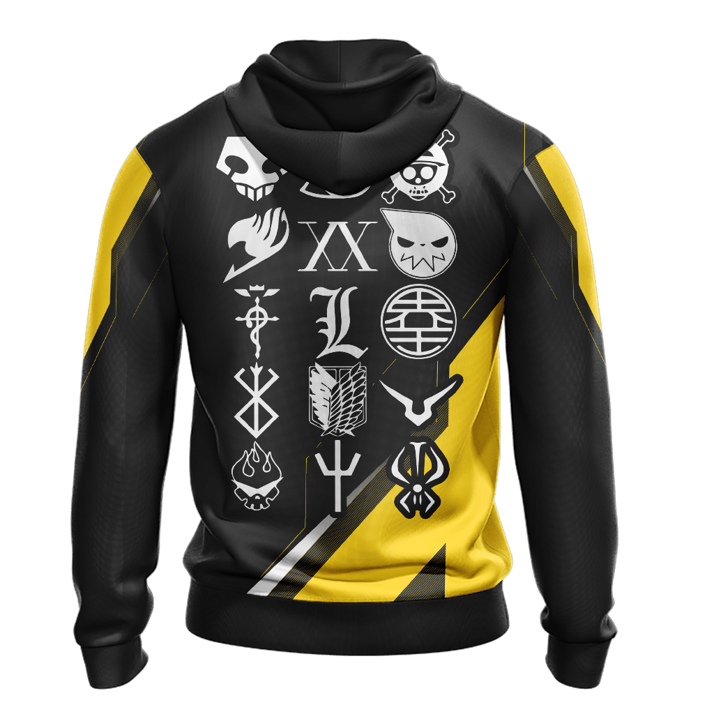 Anime Logos Unisex 3D T-shirt