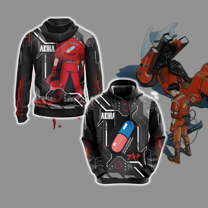 Akira New Unisex 3D T-shirt Hoodie