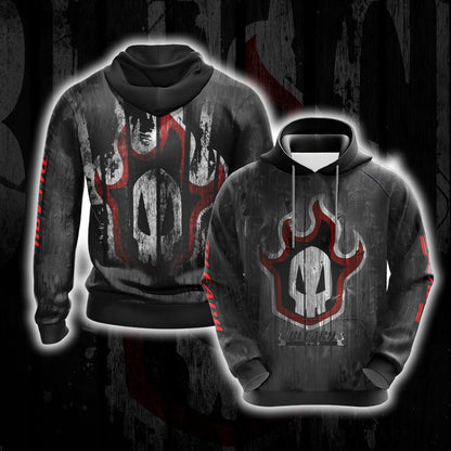Bleach Skull Unisex 3D T-shirt Hoodie
