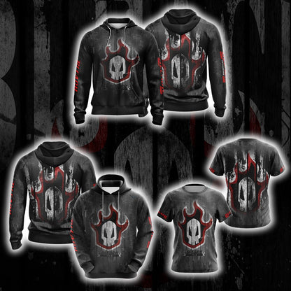 Bleach Skull Unisex 3D T-shirt