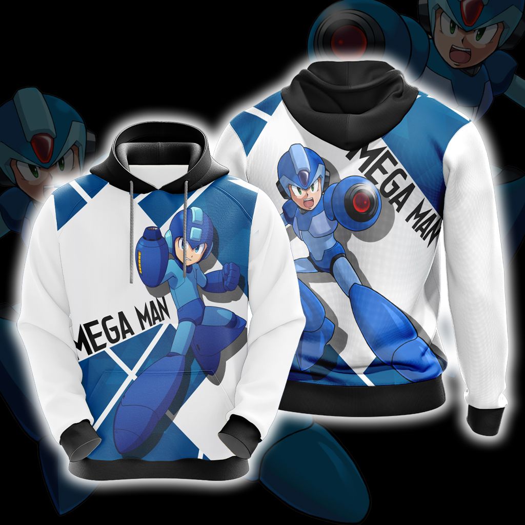 Mega Man New Version Unisex 3D T-shirt Hoodie