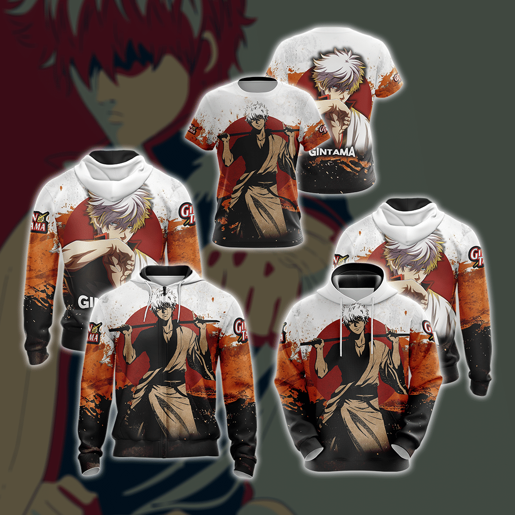 Gintama New Look Unisex 3D T-shirt