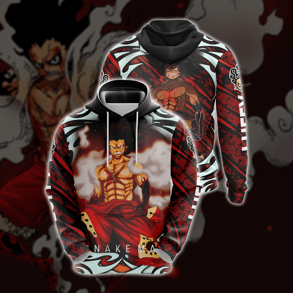 One Piece Luffy Snakeman Unisex 3D T-shirt Hoodie