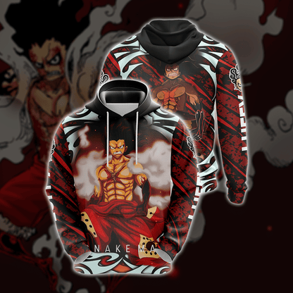 One Piece Luffy Snakeman Unisex 3D T-shirt Hoodie