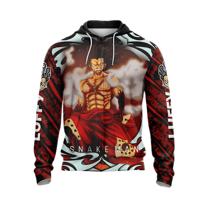One Piece Luffy Snakeman Unisex 3D T-shirt