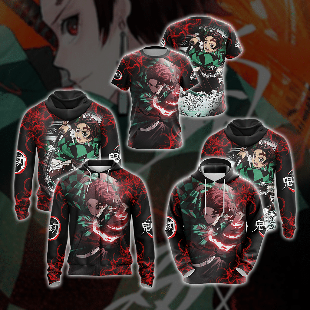 Demon Slayer - Tanjiro Kamado Unisex 3D T-shirt