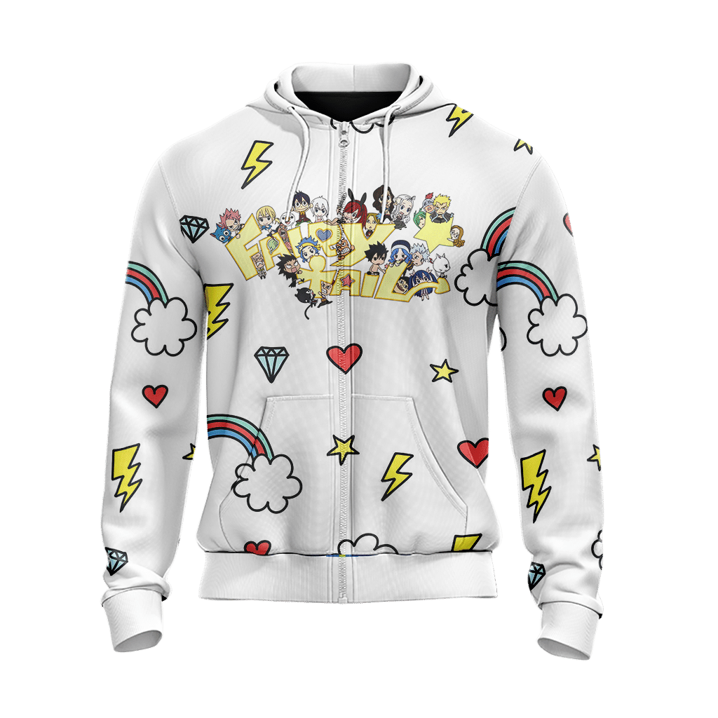 Fairy Tail Chibi Unisex 3D T-shirt