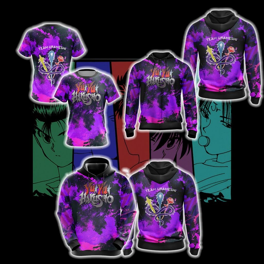 Yu Yu Hakusho - Team Urameshi New Unisex 3D T-shirt