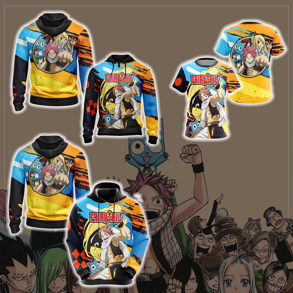 Fairy Tail New Version Unisex 3D T-shirt