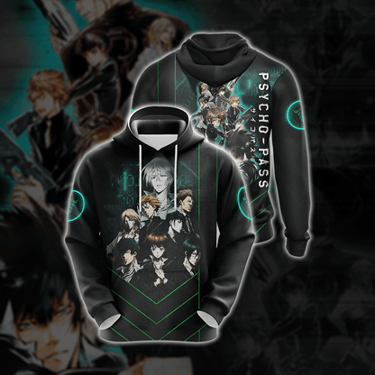 Psycho-Pass Unisex 3D T-shirt Hoodie