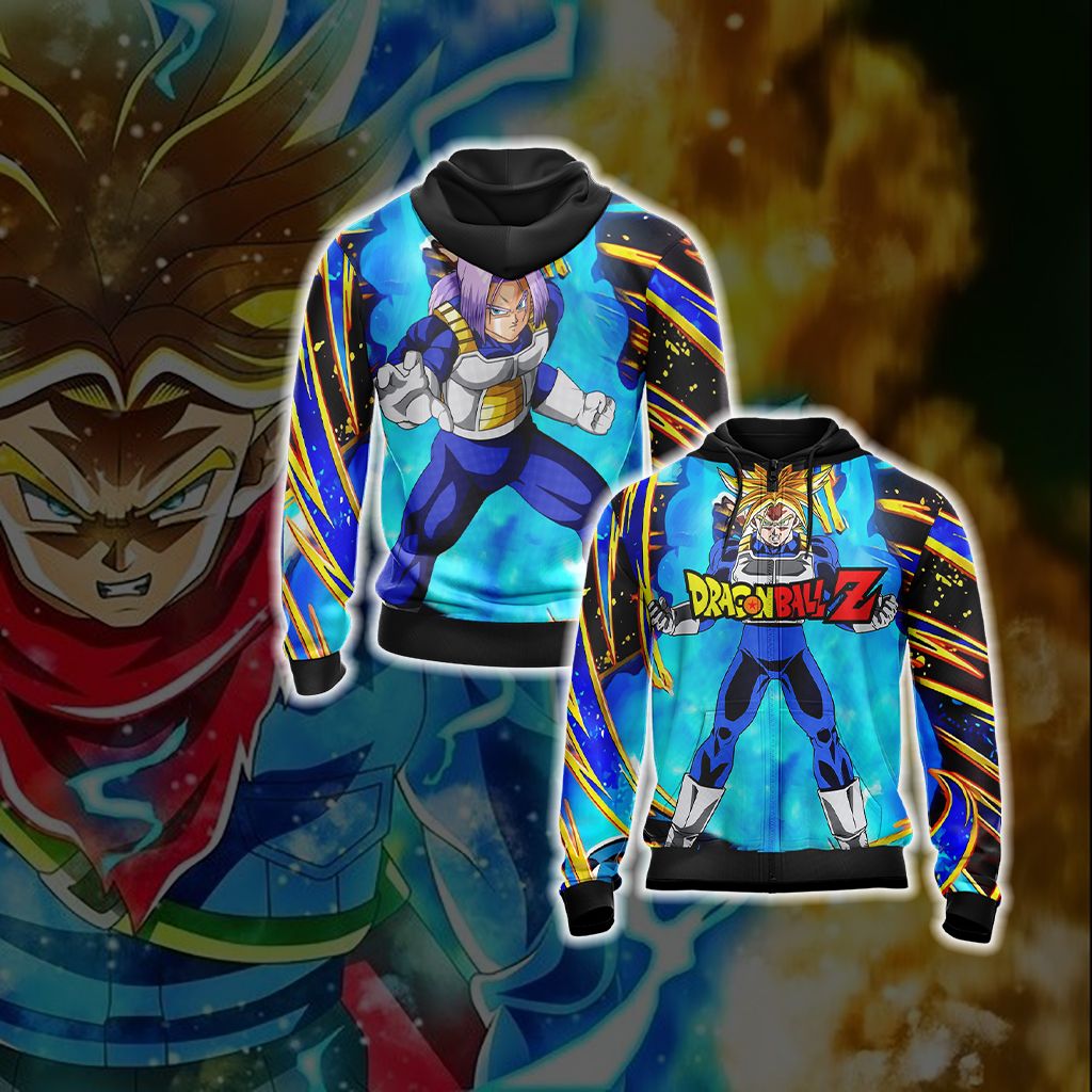Dragon Ball - Trunks New Style Unisex 3D T-shirt Zip Hoodie