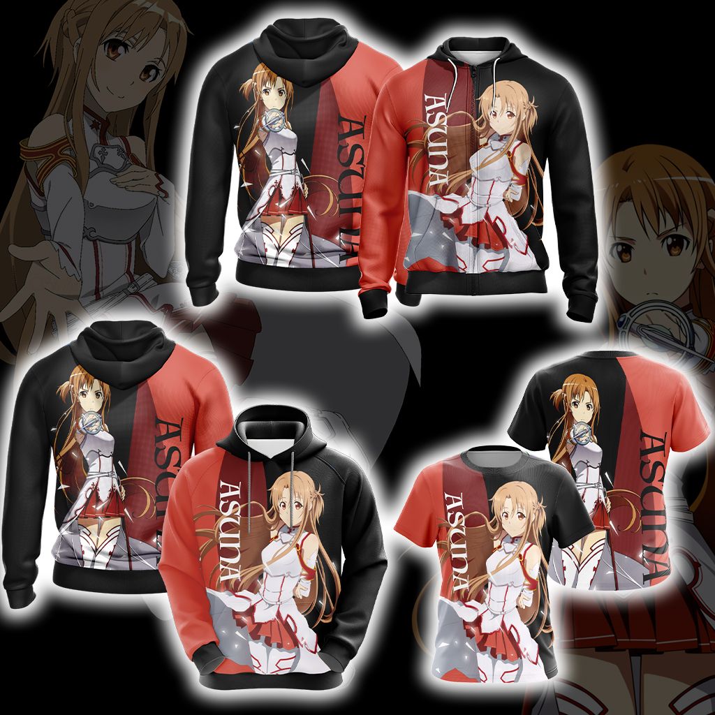 Sword Art Online Asuna Yukki New Look Unisex 3D T-shirt