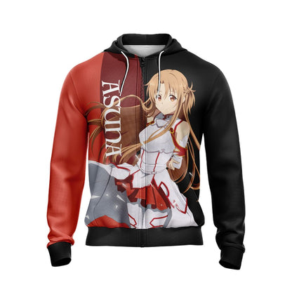Sword Art Online Asuna Yukki New Look Unisex 3D T-shirt