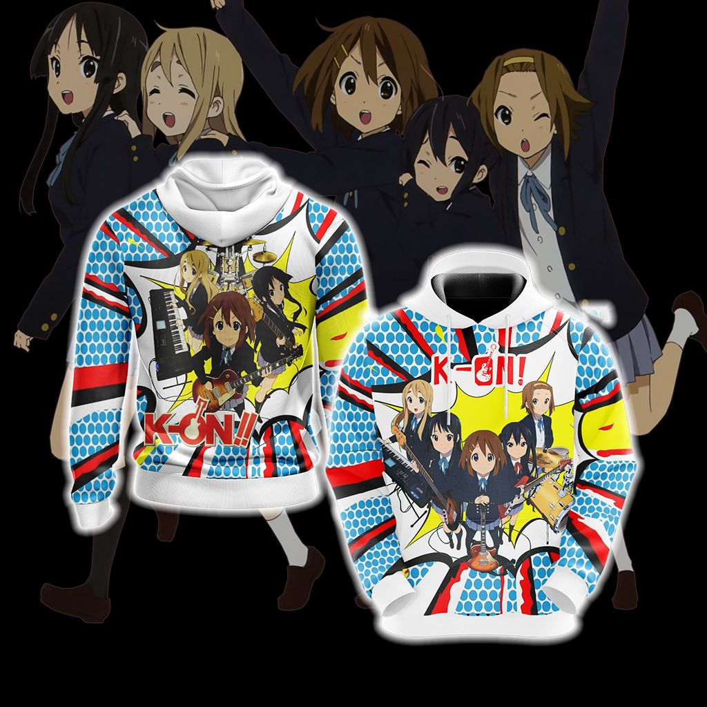 K-On! New Unisex 3D T-shirt Hoodie