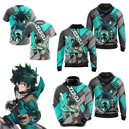 My Hero Academia - Izuku Midoriya Unisex 3D T-shirt