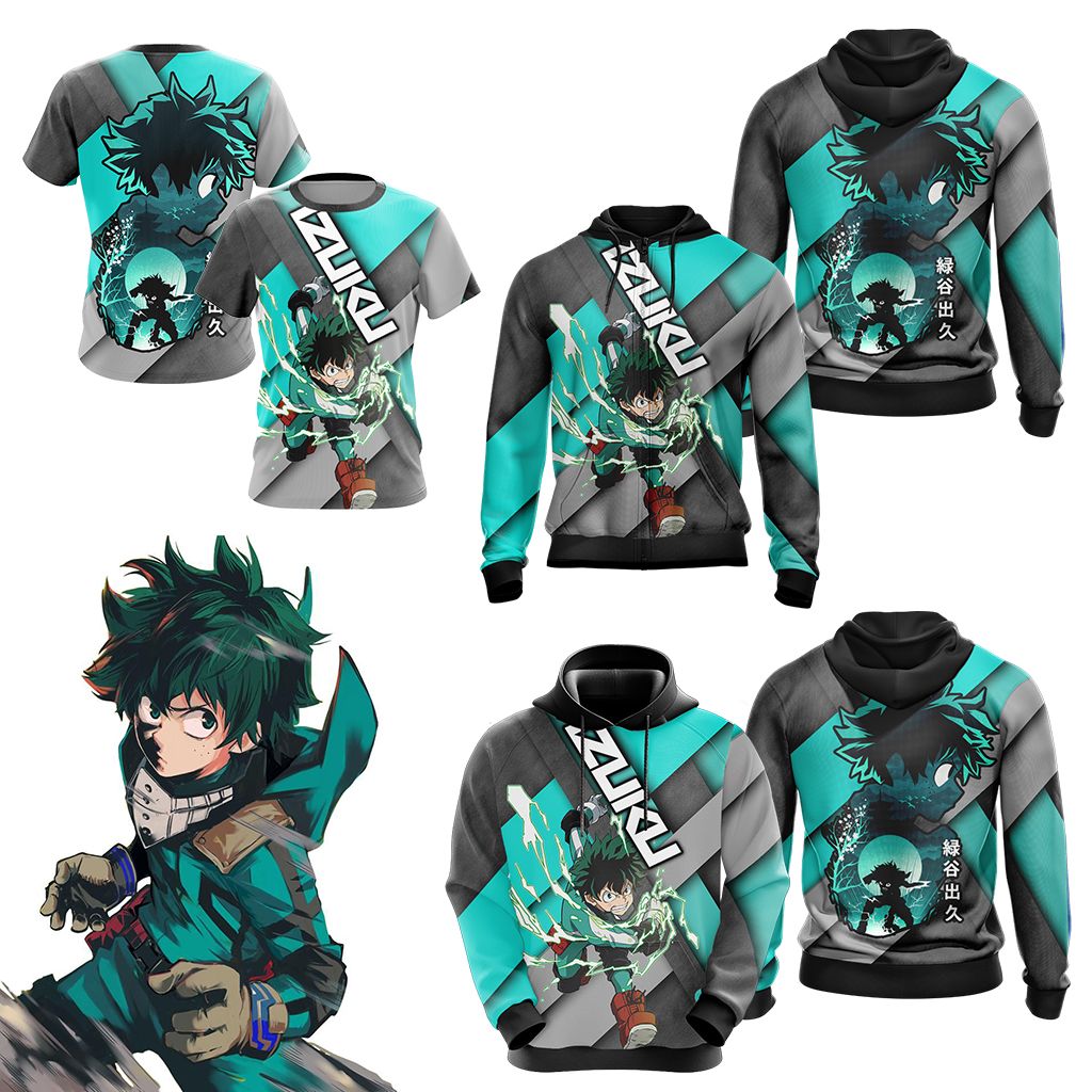My Hero Academia - Izuku Midoriya Unisex 3D T-shirt