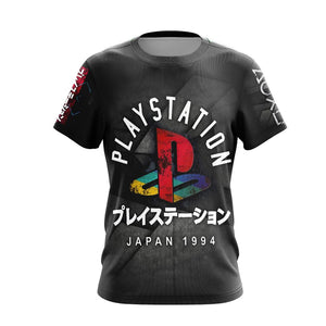 Playstation Japan 1994 Unisex 3D T-shirt   