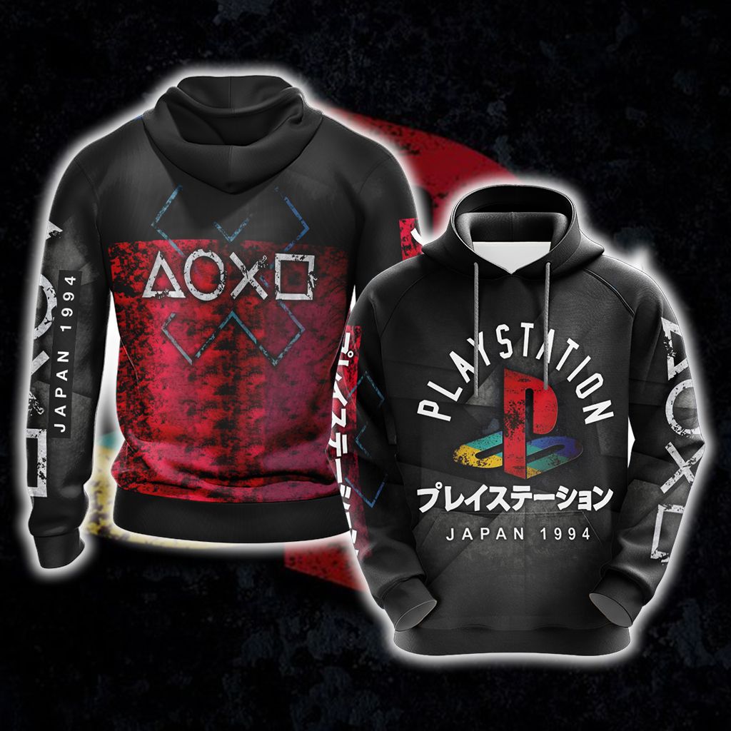 Playstation Japan 1994 Unisex 3D T-shirt Hoodie