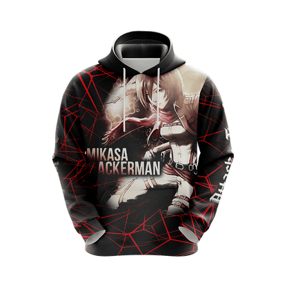 Attack On Titan - Mikasa Ackerman New Style Unisex 3D T-shirt