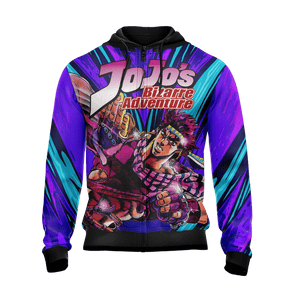 Jojo's Bizarre Adventure - Joseph Joestar New Unisex 3D T-shirt   