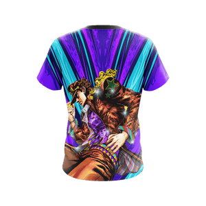 Jojo's Bizarre Adventure - Joseph Joestar New Unisex 3D T-shirt   