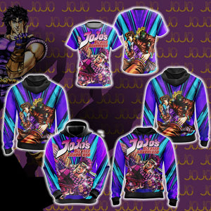 Jojo's Bizarre Adventure - Joseph Joestar New Unisex 3D T-shirt   