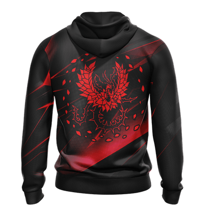 Black Rose Dragon - Yu-Gi-Oh Unisex 3D T-shirt