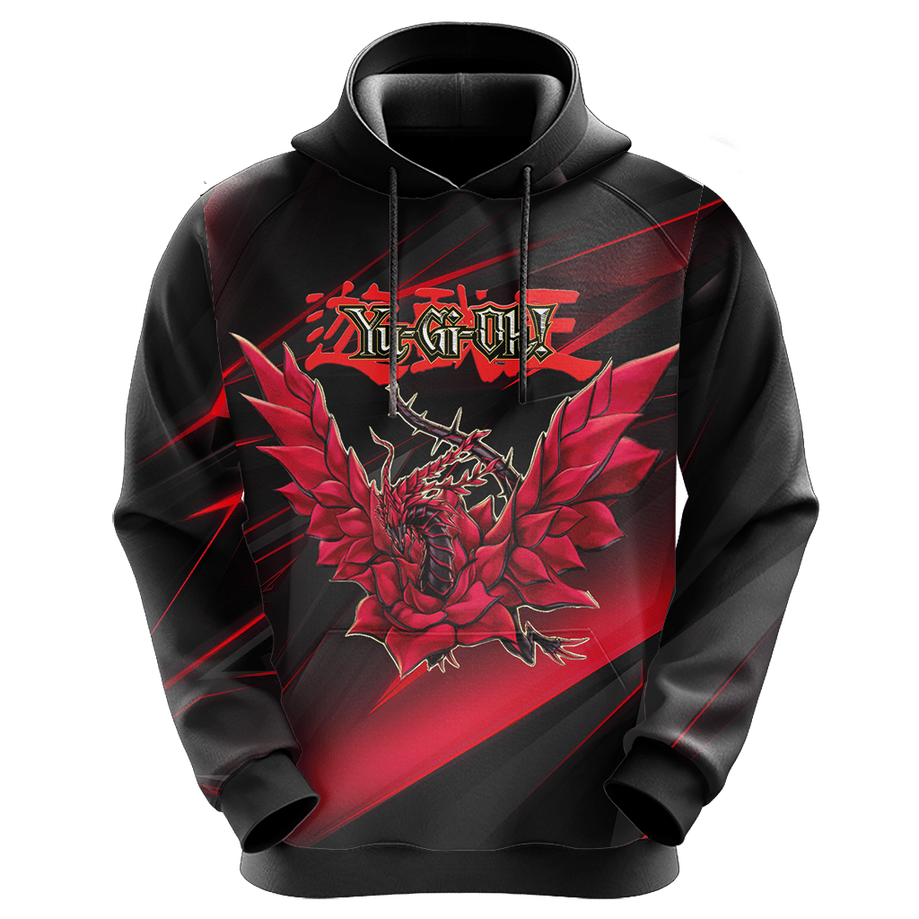 Black Rose Dragon - Yu-Gi-Oh Unisex 3D T-shirt