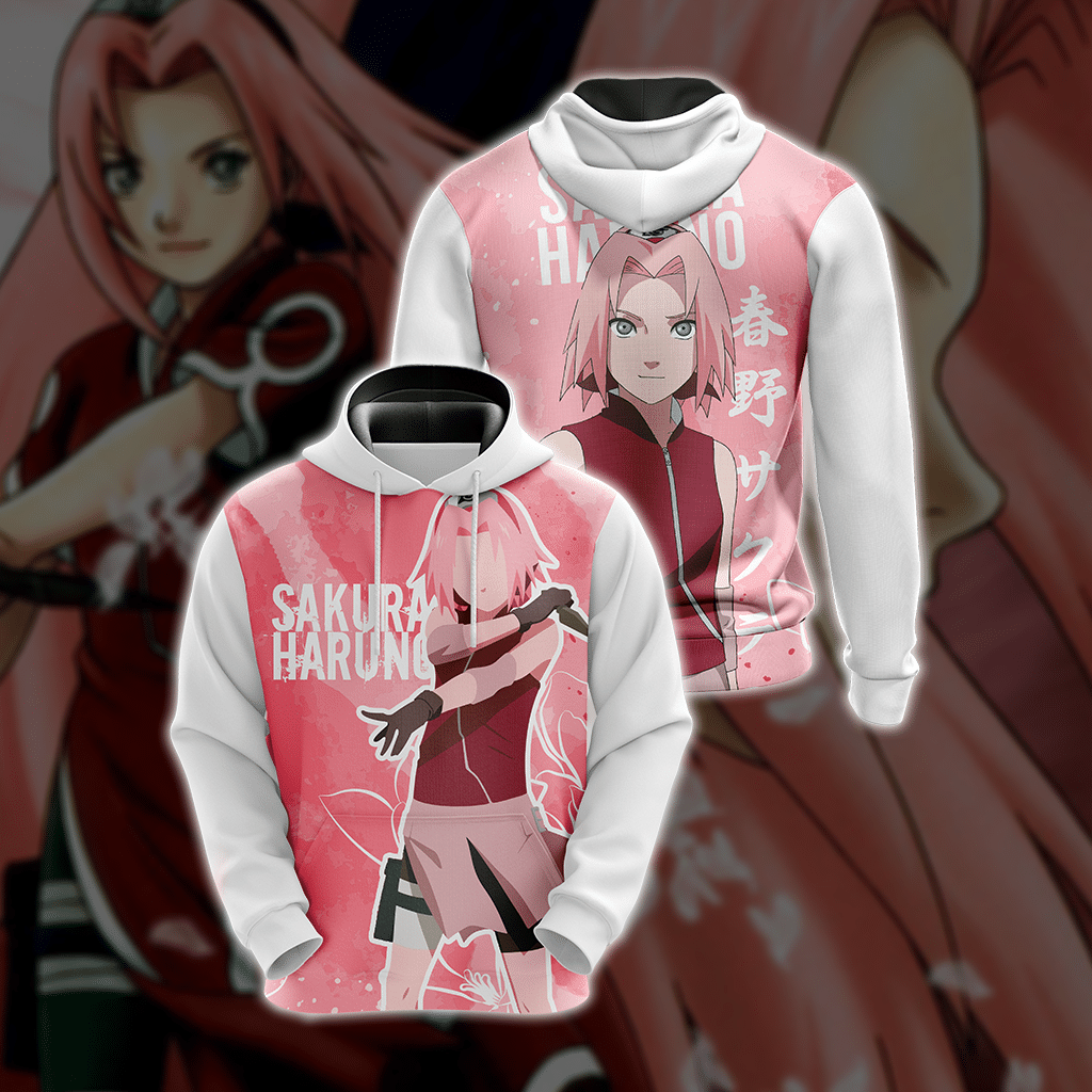 Naruto - Sakura Haruno Unisex 3D T-shirt Hoodie