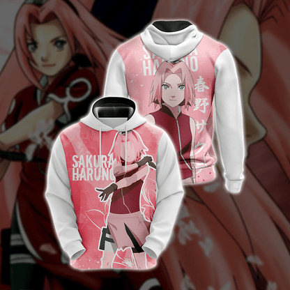 Naruto - Sakura Haruno Unisex 3D T-shirt Hoodie