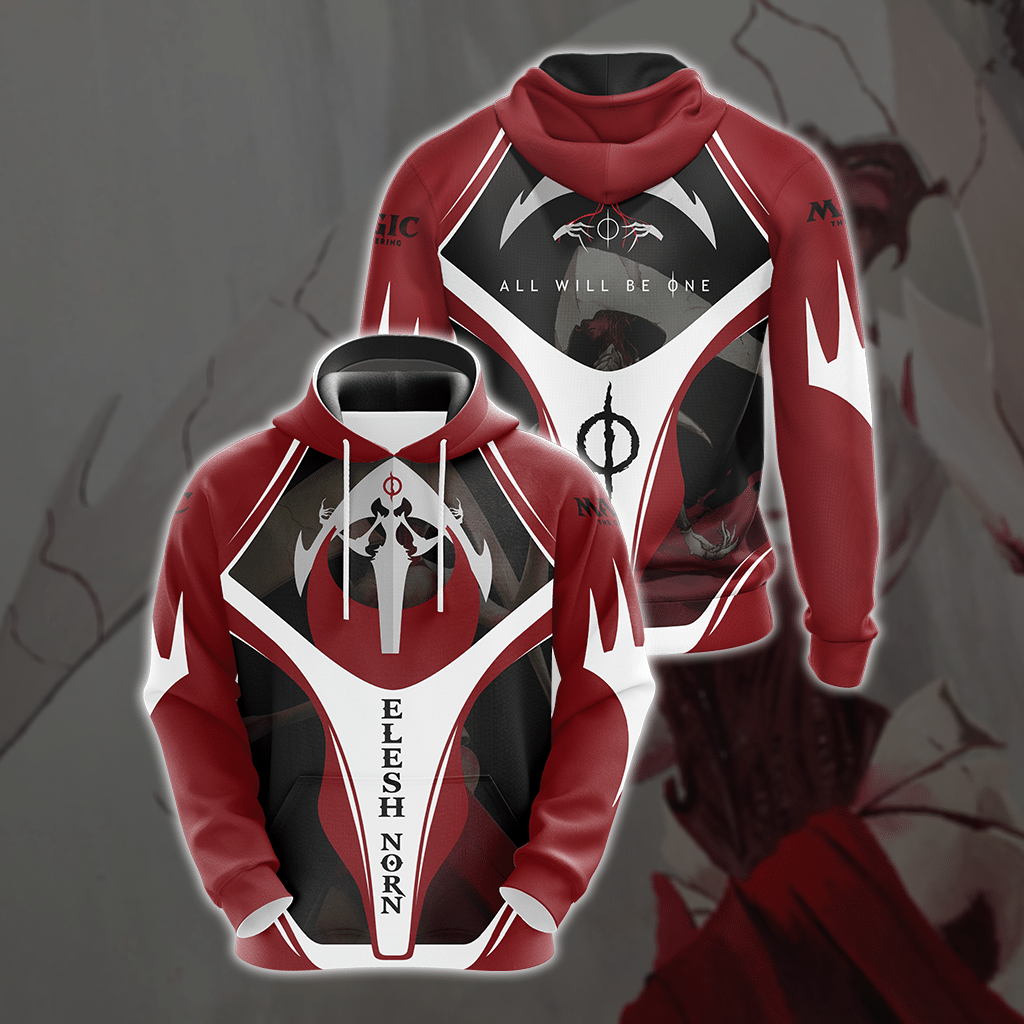 Magic: The Gathering Jace - Elesh Norn Unisex 3D T-shirt Hoodie