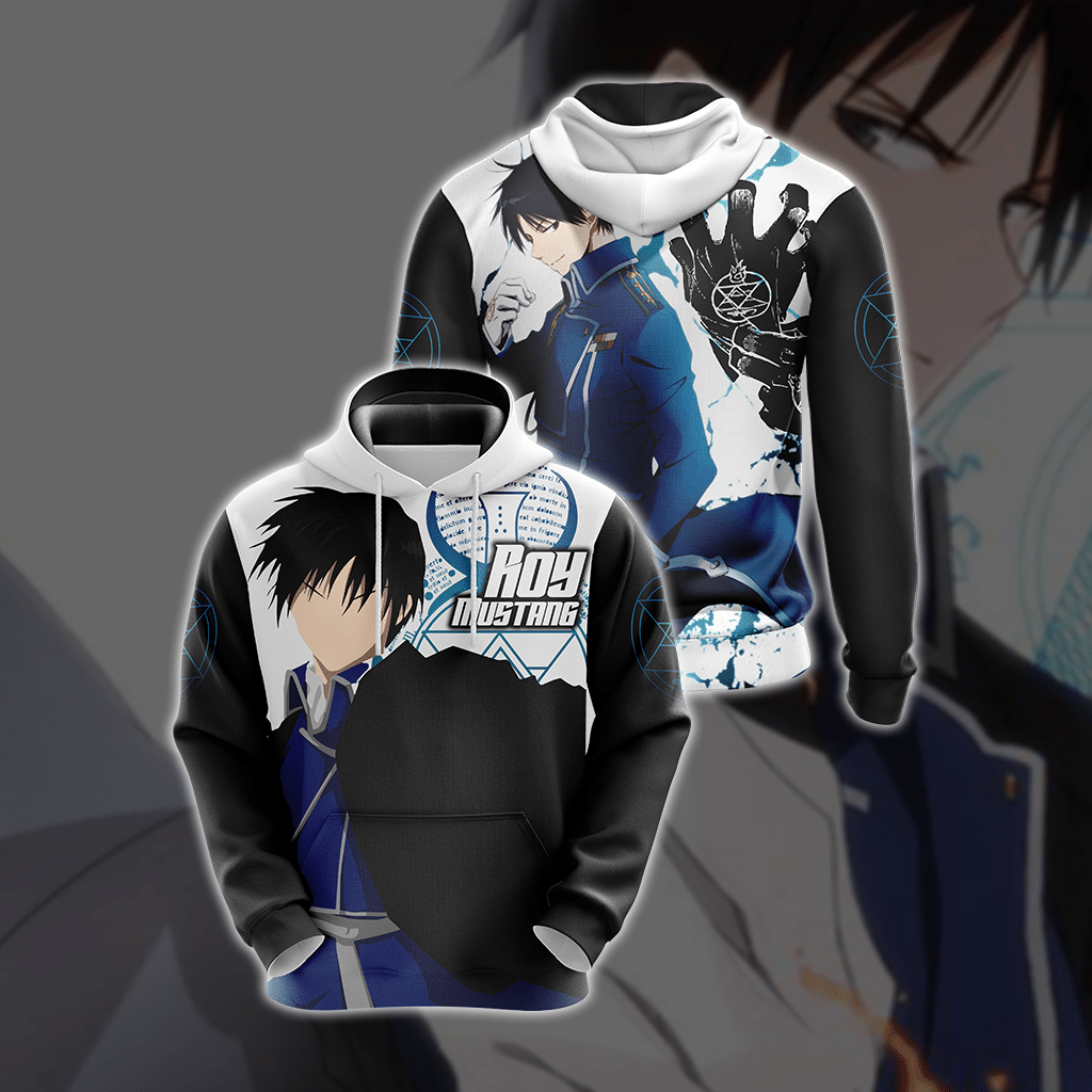 Fullmetal Alchemist - Roy Mustang New Style Unisex 3D T-shirt Hoodie