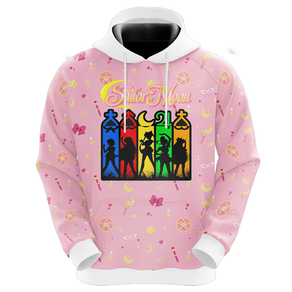 Sailor Moon - Characters New Look 3D T-shirt
