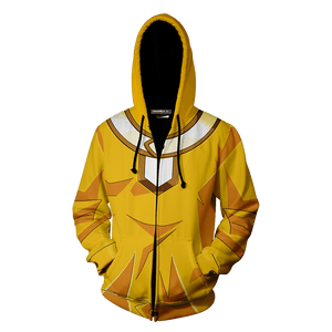 Yu-Gi-Oh! Ra Yellow Male Cosplay Zip Up Hoodie Jacket   