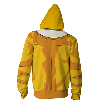 Yu-Gi-Oh! Ra Yellow Male Cosplay Zip Up Hoodie Jacket