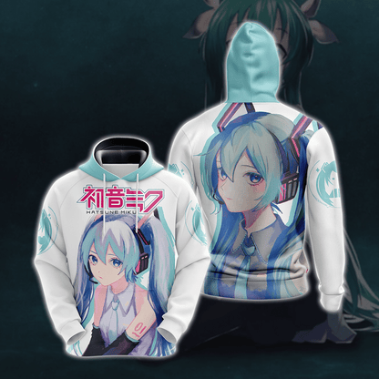 Hatsune Miku Unisex 3D T-shirt Hoodie
