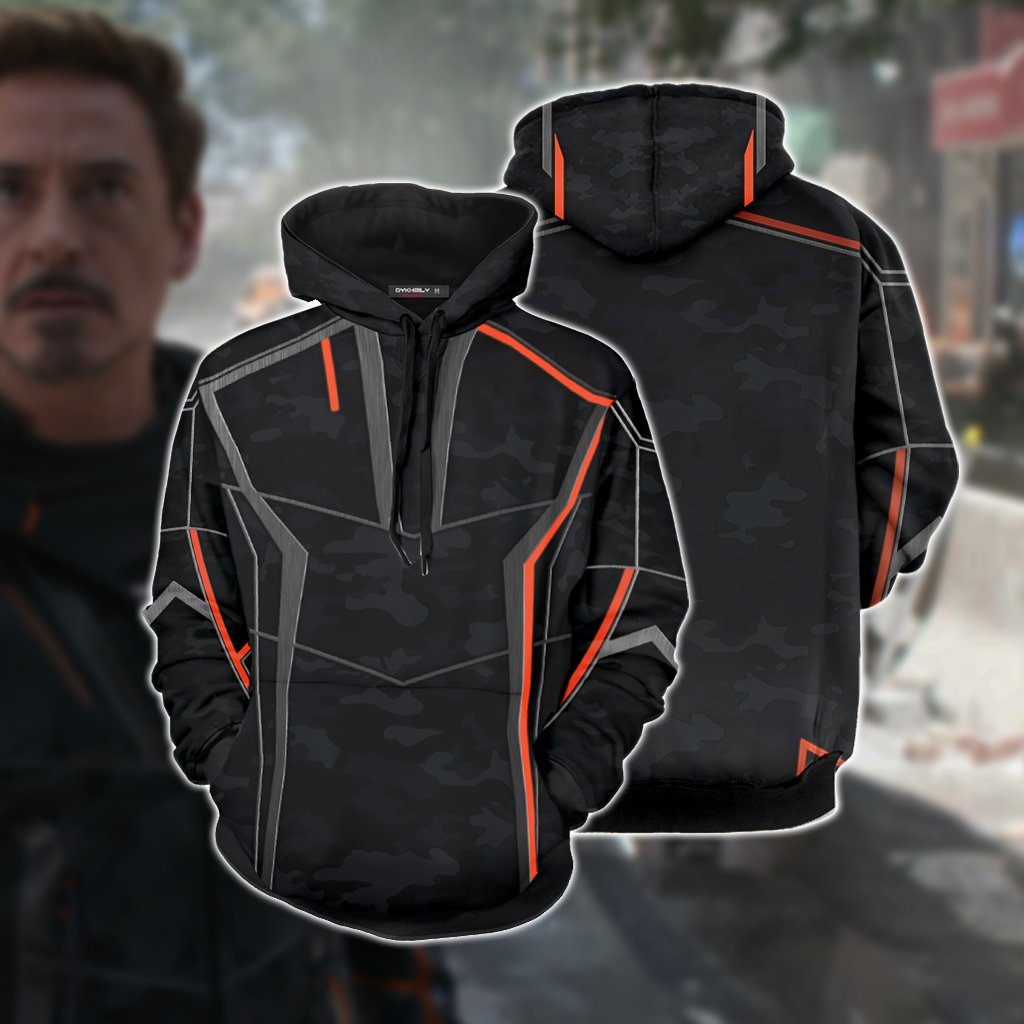 Iron Man (Tony Stark) Cosplay 3D Hoodie