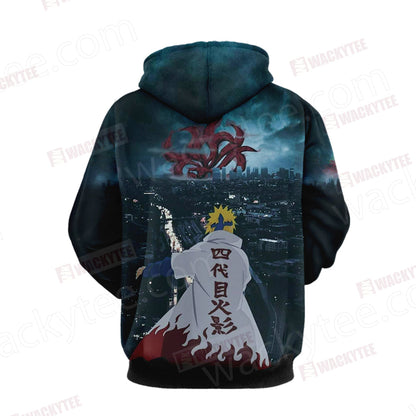 Naruto Uzumaki Minato 3D T-shirt