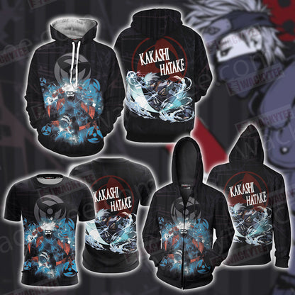 Naruto - Hatake Kakashi New Unisex 3D T-shirt
